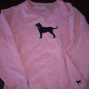 *KIDS XL* Black Dog Crew Neck